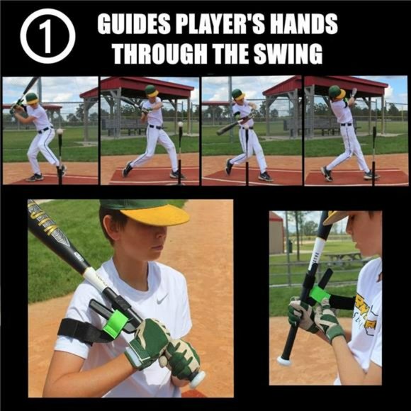 Baseball/Softball Swing Trainer Aid - Equipment for Batting and Hitting - Picture 4 of 16
